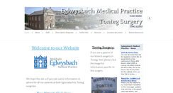 Desktop Screenshot of eglwysbachsurgery.com